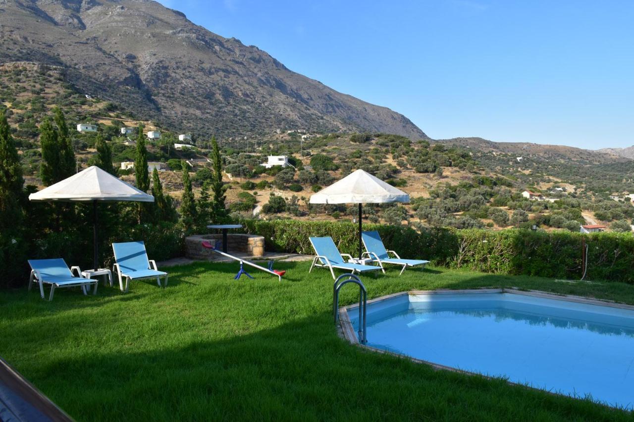 Triopetra Luxury Villas Fournou Lago Eksteriør bilde