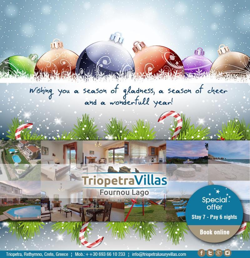 Triopetra Luxury Villas Fournou Lago Eksteriør bilde