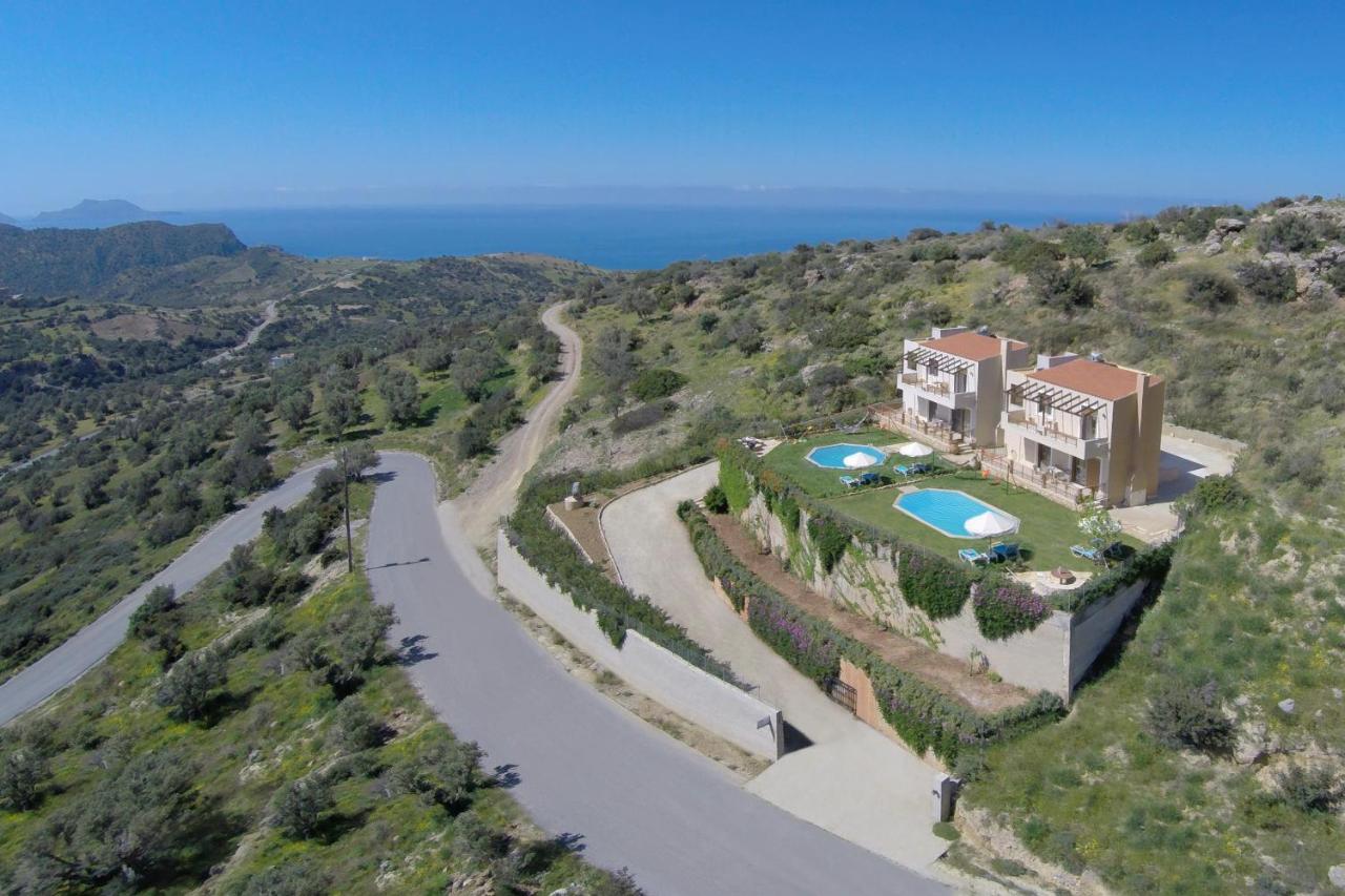 Triopetra Luxury Villas Fournou Lago Eksteriør bilde