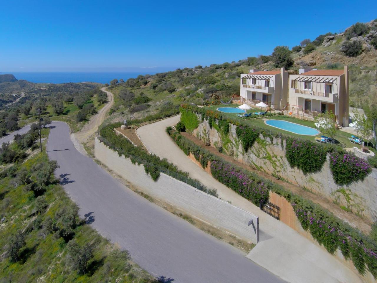 Triopetra Luxury Villas Fournou Lago Eksteriør bilde